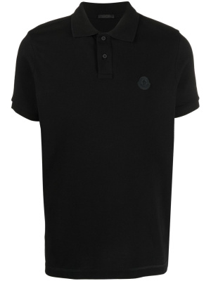 

Logo-patch cotton polo shirt, Moncler Logo-patch cotton polo shirt