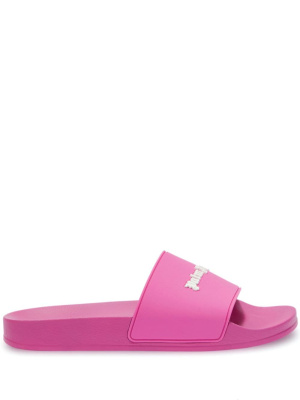 

Logo-print flat slides, Palm Angels Logo-print flat slides