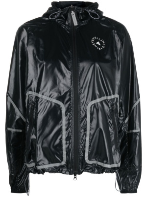 

Zip-up hooded jacket, Adidas by Stella McCartney Zip-up hooded jacket