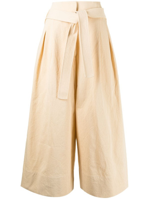 

High-waisted belted palazzo pants, Jil Sander High-waisted belted palazzo pants