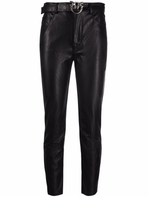 

High-waisted slim-fit trousers, PINKO High-waisted slim-fit trousers