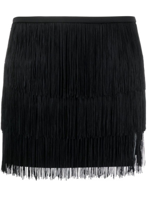 

High-waisted fringed miniskirt, PINKO High-waisted fringed miniskirt