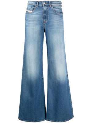 

D-Akemi high-waist wide-leg jeans, Diesel D-Akemi high-waist wide-leg jeans