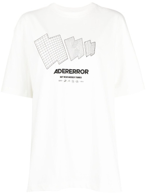 

TTS logo-print T-shirt, Ader Error TTS logo-print T-shirt