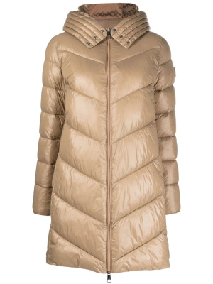 

Funnel-neck quilted raincoat, BOSS Funnel-neck quilted raincoat