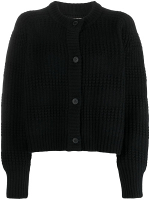 

Alsta waffle-knit cashmere cardigan, Loulou Studio Alsta waffle-knit cashmere cardigan