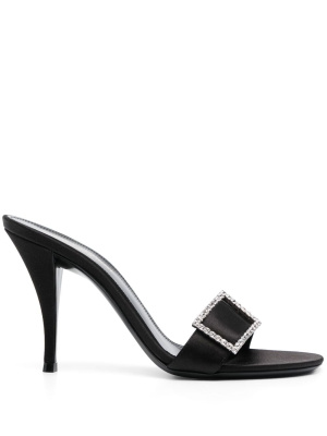 

Simone 100mm buckle mules, Saint Laurent Simone 100mm buckle mules