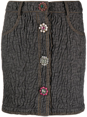 

Textured fitted skirt, Moschino Textured fitted skirt