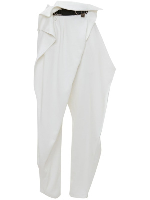 

Folded-waist straight trousers, JW Anderson Folded-waist straight trousers