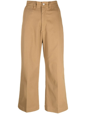 

High-waisted cropped trousers, Polo Ralph Lauren High-waisted cropped trousers