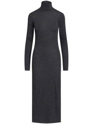 

High-neck midi wool dress, Polo Ralph Lauren High-neck midi wool dress