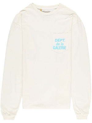 

Logo-print long-sleeve T-shirt, GALLERY DEPT. Logo-print long-sleeve T-shirt