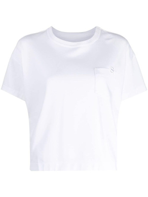 

S logo-embroidered cotton shirt, Sacai S logo-embroidered cotton shirt