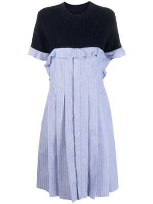 

X Thomas Mason striped dress, Sacai X Thomas Mason striped dress