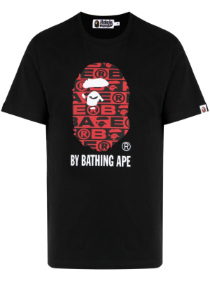 

Logo-print cotton T-shirt, A BATHING APE® Logo-print cotton T-shirt