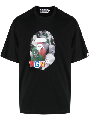 

Graphic-print cotton T-shirt, A BATHING APE® Graphic-print cotton T-shirt
