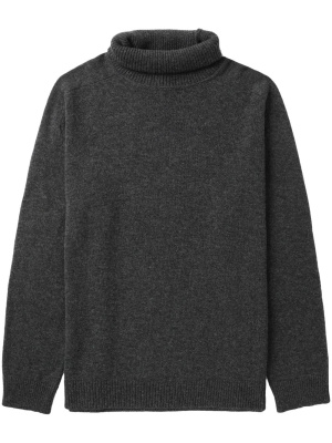 

Logo-patch wool jumper, Raf Simons Logo-patch wool jumper