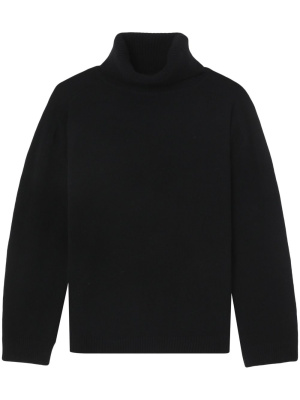 

Logo-patch wool jumper, Raf Simons Logo-patch wool jumper