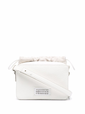 

Logo-patch shoulder bag, Maison Margiela Logo-patch shoulder bag