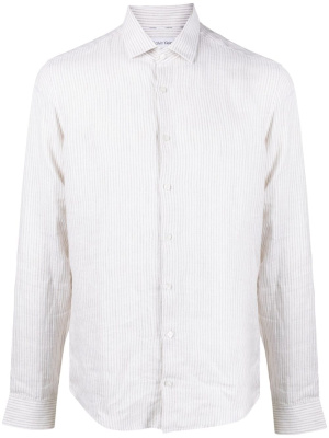 

Pinstripe linen shirt, Calvin Klein Pinstripe linen shirt