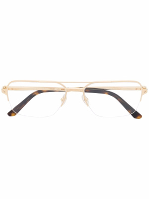 

Square frame glasses, Cartier Eyewear Square frame glasses