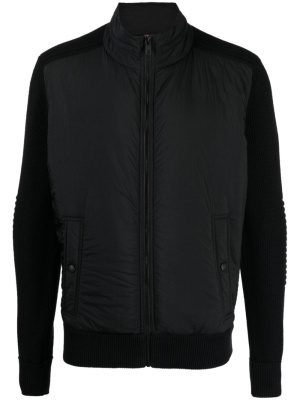 

Ribbed-sleeves padded jacket, BOSS Ribbed-sleeves padded jacket
