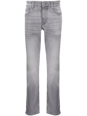 

Logo-patch mid-rise jeans, BOSS Logo-patch mid-rise jeans