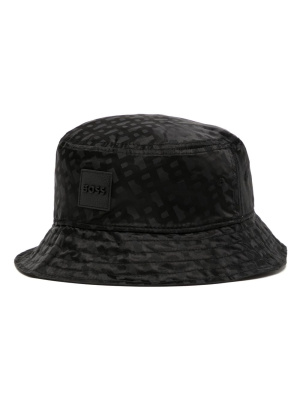 

Saul logo-patch bucket hat, BOSS Saul logo-patch bucket hat
