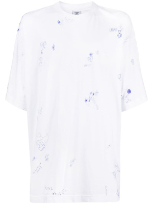 

Graphic-print cotton T-shirt, VETEMENTS Graphic-print cotton T-shirt