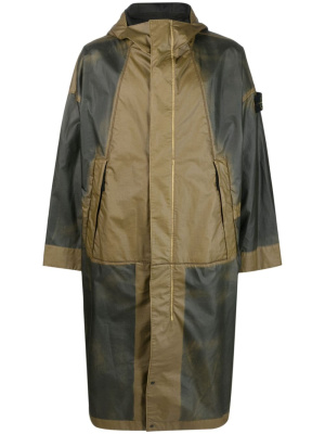 

Mussola Gommata-TC hand-sprayed parka, Stone Island Mussola Gommata-TC hand-sprayed parka