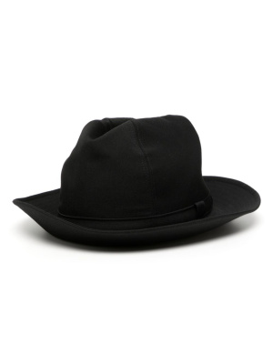 

Concave-crown turn-up brim hat, Yohji Yamamoto Concave-crown turn-up brim hat