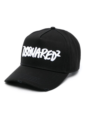 

Logo-embroidered cotton cap, Dsquared2 Logo-embroidered cotton cap