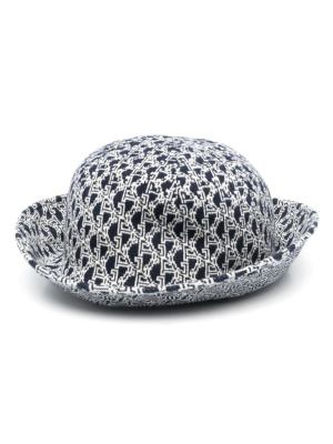 

Monogram-print bucket hat, Giorgio Armani Monogram-print bucket hat