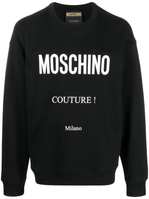 

Logo-print jumper, Moschino Logo-print jumper