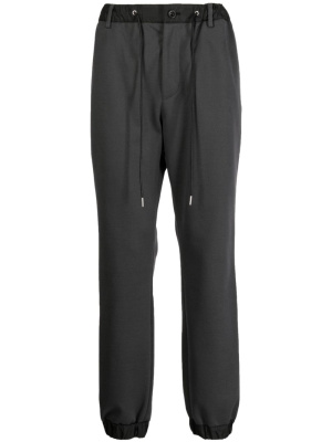 

Drawstring cotton track pants, Sacai Drawstring cotton track pants