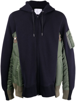 

X Sponge Sweat zip-up hoodie, Sacai X Sponge Sweat zip-up hoodie
