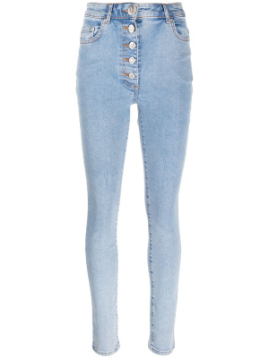 

High-waist skinny jeans, MOSCHINO JEANS High-waist skinny jeans