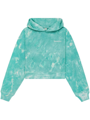 

Serif logo-embroidery hoodie, Sporty & Rich Serif logo-embroidery hoodie