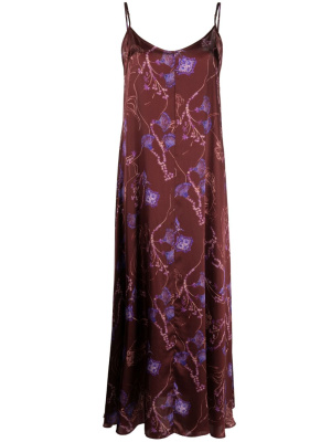 

Floral-print silk dress, Forte Forte Floral-print silk dress