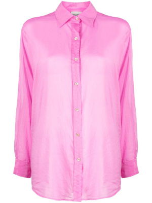 

Sheer cotton-silk shirt, Forte Forte Sheer cotton-silk shirt