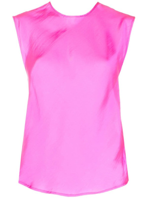 

Round-neck silk-blend tank top, Forte Forte Round-neck silk-blend tank top