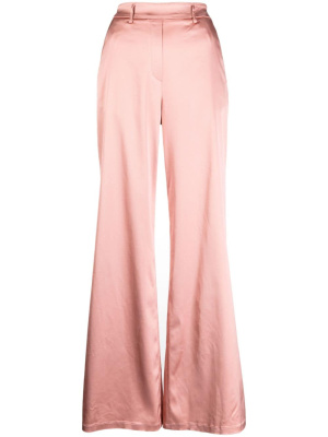 

Satin-finish wide-leg trousers, Forte Forte Satin-finish wide-leg trousers