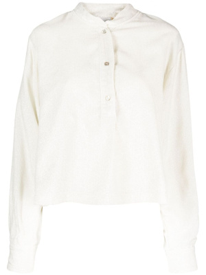 

Ribbed cropped shirt, Forte Forte Ribbed cropped shirt