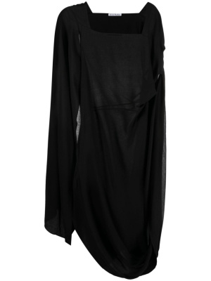 

Cape-design midi dress, Acne Studios Cape-design midi dress