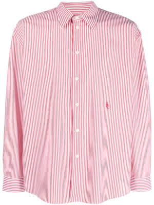 

Stripe-print cotton shirt, Sporty & Rich Stripe-print cotton shirt