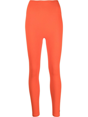 

Logo-print high-waisted leggings, Reebok x Victoria Beckham Logo-print high-waisted leggings