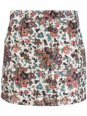 

A-line fine-knit floral mini skirt, LIU JO A-line fine-knit floral mini skirt