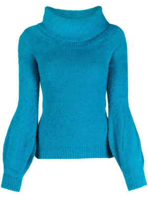 

Roll-neck puff-sleeve jumper, LIU JO Roll-neck puff-sleeve jumper