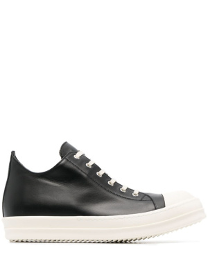 

Low-top leather sneakers, Rick Owens Low-top leather sneakers