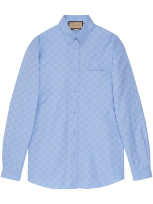 

GG Supreme cotton shirt, Gucci GG Supreme cotton shirt